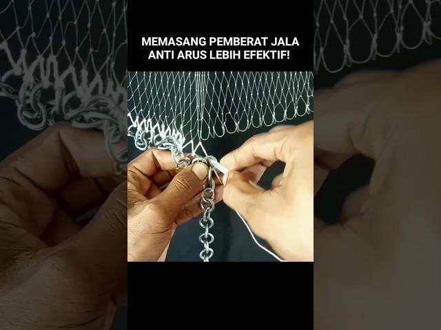 Memasang Pemberat Jala Anti Arus #shortsvideo #viral #fyp #shorts #jalamania