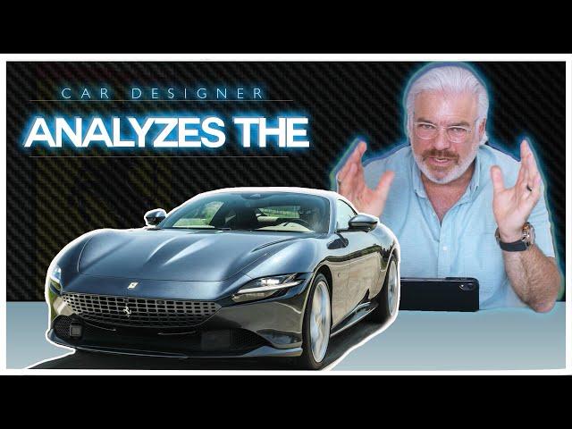 F430 Designer Analyzes The Ferrari Roma!