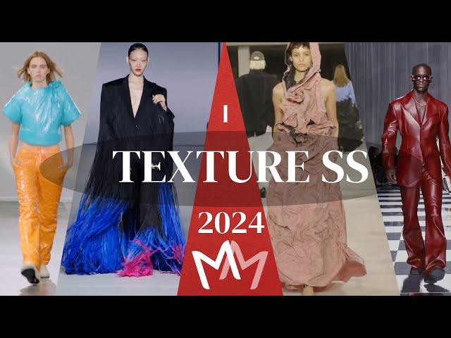 Textures for Spring Summer 2024 (part 1) How to spice up your Spring outfits using texture?