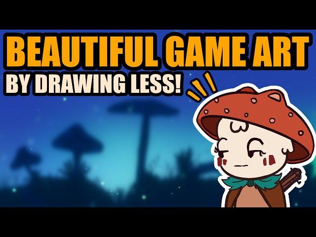 Make better Art by Drawing Less | Beginner 2D Game Art