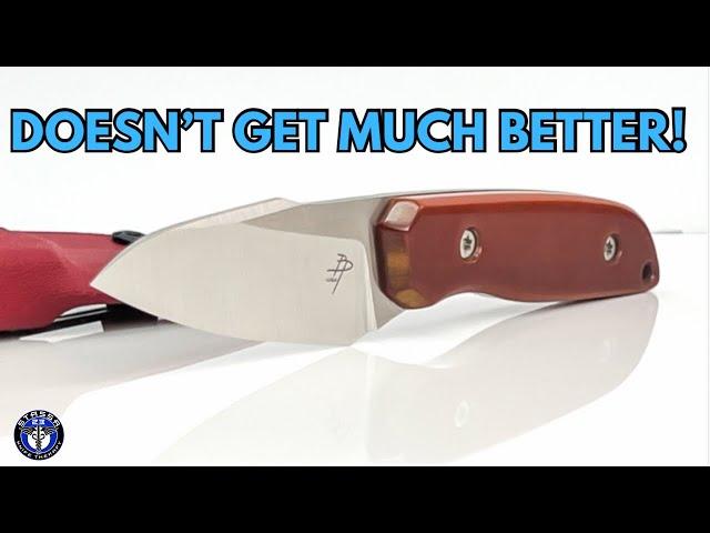 Incredible USA Made EDC Fixed Blade : BP Custom Knives F.U.K