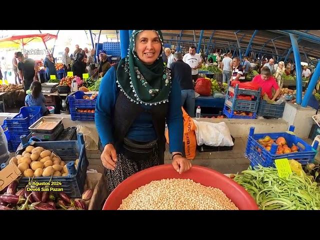 Kayseri'nin En Büyük Yöresel Ürün, Peynir ve Yoğurt PazarıDeveli Salı Pazarı