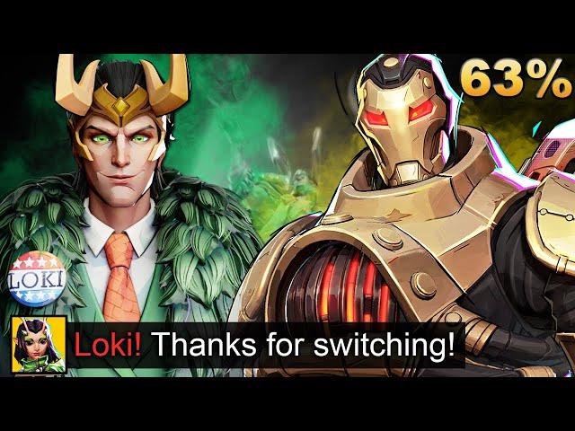 LOKI MAIN Switches to Iron Man to Prove A Point... | Marvel Rivals