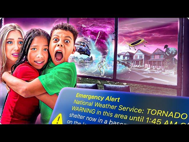 We SURVIVED a TORNADO! (It HIT our new HOUSE!)