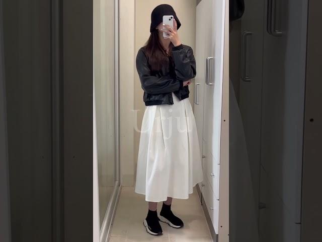 스커트 하나로 일주일 입기 #shorts #데일리룩 #168cm #오오티디