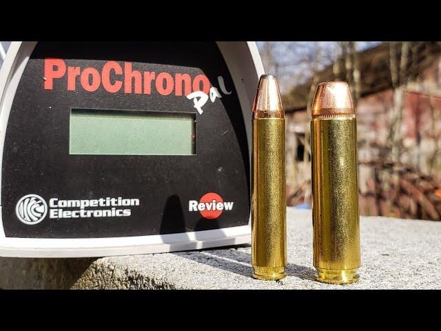 350 Legend vs 450 Bushmaster - Chronograph Test