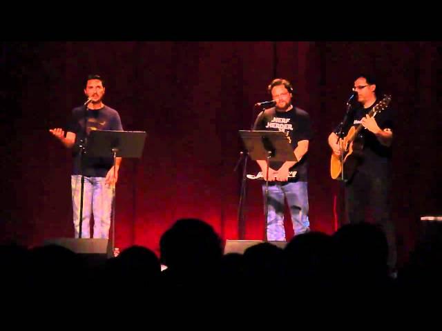 Wil Wheaton performing "William F*cking Shatner" with Paul and Storm