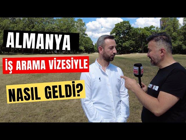 İŞ ARAMA VİZESİ İLE ALMANYA'YA NASIL GİDİLİR? İŞTE BİR ÖRNEK @benyuxel