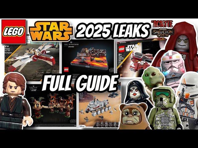 Lego Star Wars 2025 Leaks FULL GUIDE: Endor Ewok Village + Revenge of the Sith