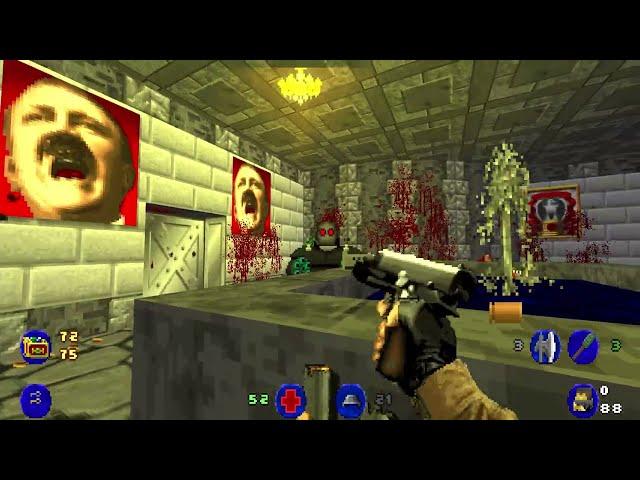 Brutal Spear of Destiny - Floor 12: Castle [GZDoom - Demo MOD v6.5] (2023) | 4K/60