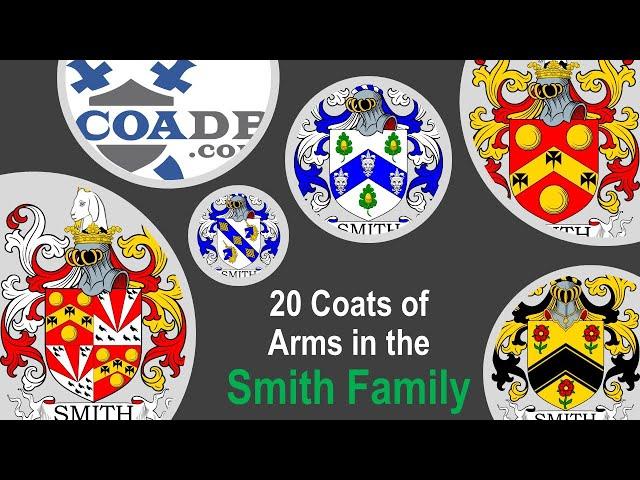 Smith Coat of Arms & Family Crest - Symbols, Bearers, History