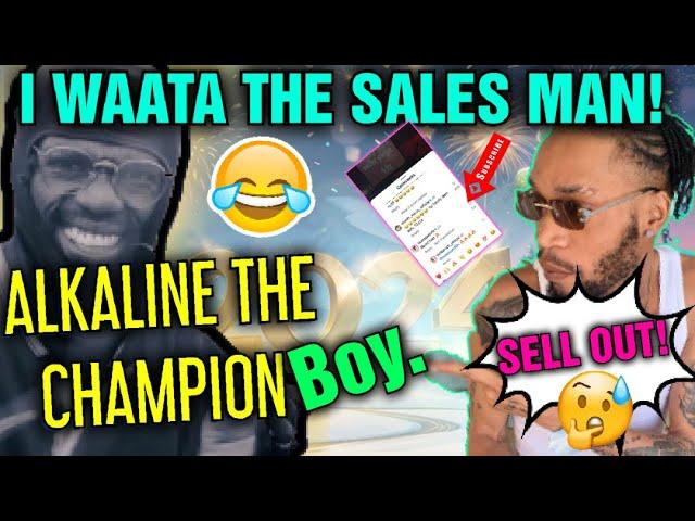 Champion Boy Alkaline: Manager Makes Shocking Declaration! I Waata The Sell Out Boy!