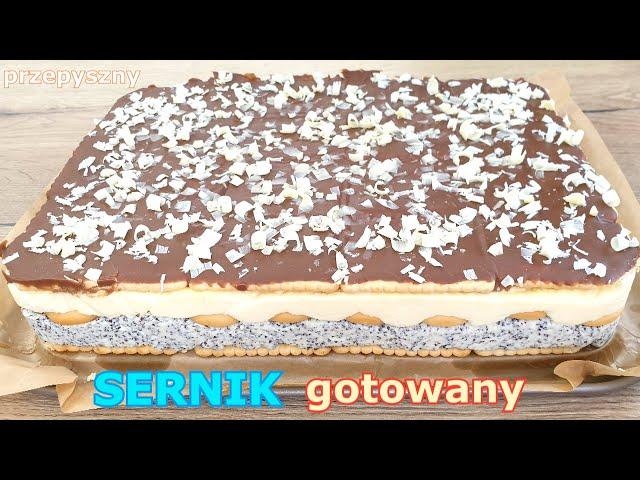 Najlepszy sernik gotowany  The best cooked cheesecake - always a hit  melts in your mouth