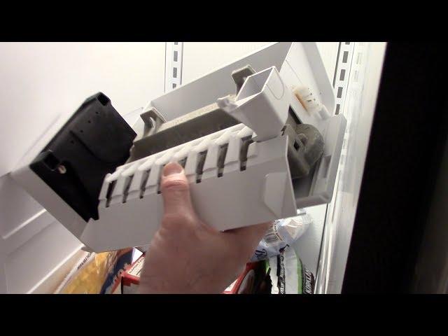 Ice maker repair - How to remove Whirlpool Kitchenaid Kenmore