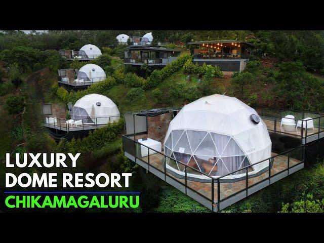 LUXURY DOME RESORT - BEST RESORT in CHIKMAGALURU - BREATHE RESORT - GLAMPING RESORT in CHIKAMAGALURU