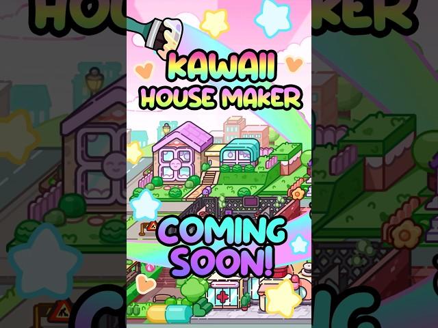 Our KAWAII House Maker is coming SOON!!!  #avatarworld #pazu