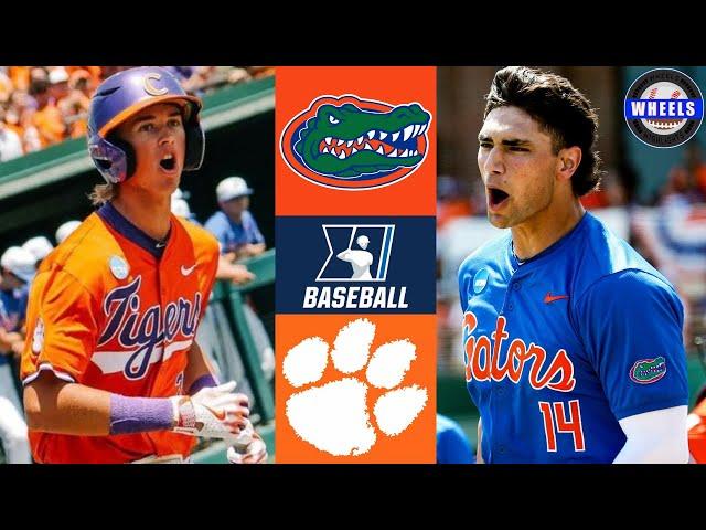 Florida vs #6 Clemson | Super Regionals Game 1 | 2024 College Baseball Highlights