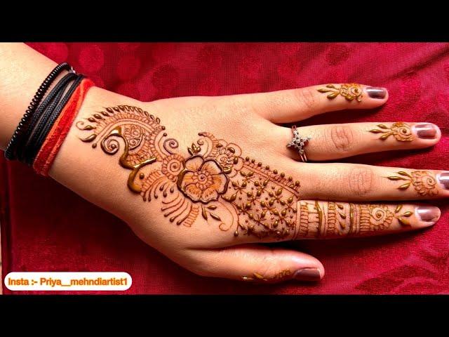 Basic To Bridal Mehndi Class Day 3 | Free Class | Priya Mehndi