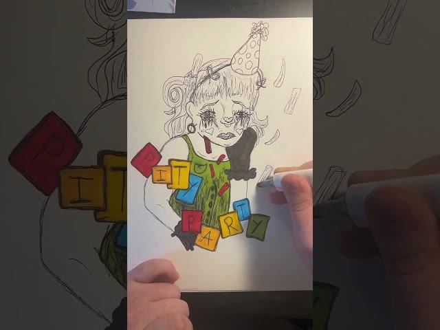 Drawing pity party