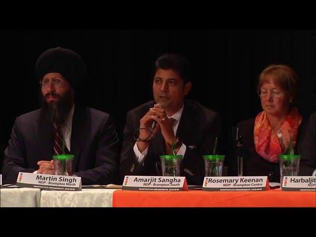 Brampton Focus Debate - Trade Agreements