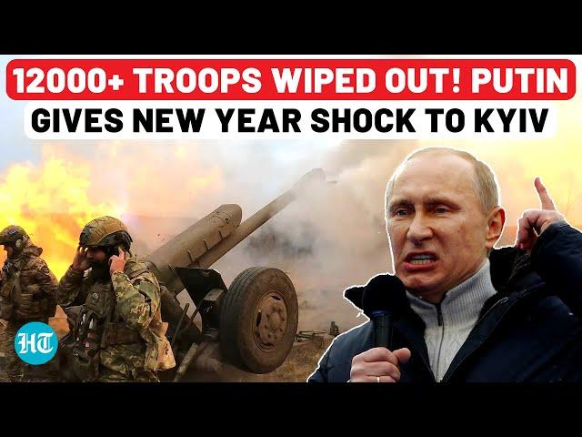 Putin’s Deadly Start To 2025: Russia’s Week-Long Assault Cripples Ukraine; 12000+ Troops Wiped Out