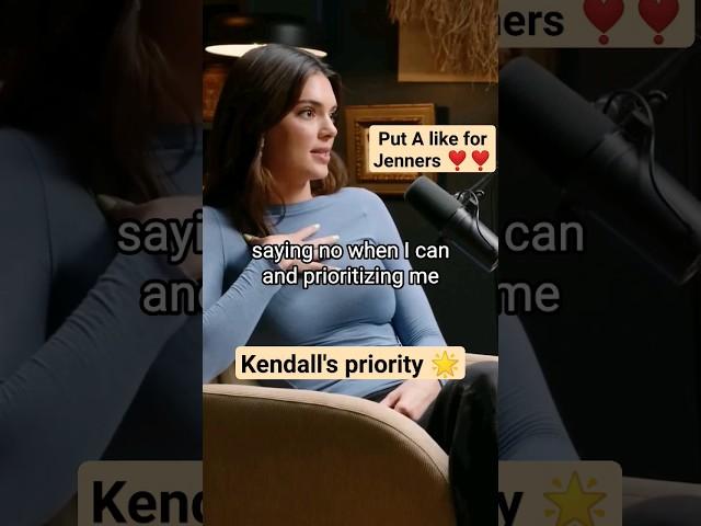 Kendall Jenner's priority #kendalljenner #shorts #youtubeshorts #ytshorts #short #viral #trending