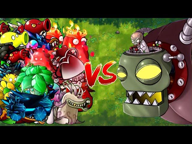 PVZ Fusion 2.1.6 | All Fusion Ultimate Plants VS Dr.Zomboss New Zombie