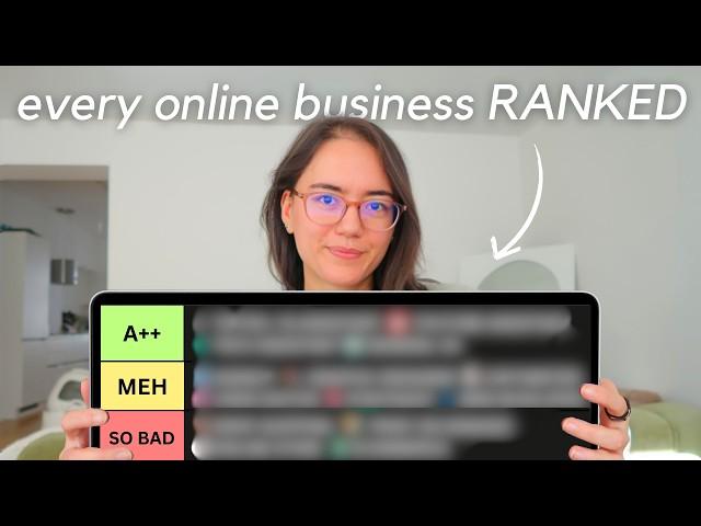 Best & Worst Online Businesses to Start in 2025 (for Beginners)