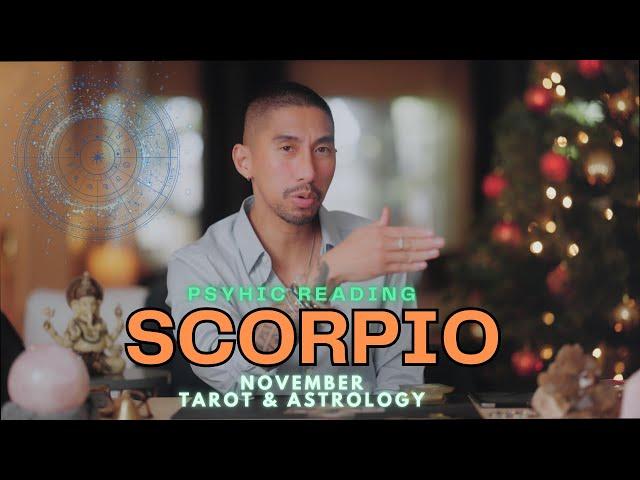 SCORPIO  THEY ARE BACK AND DESPERATE! NOVEMBER TAROT HOROSCOPE