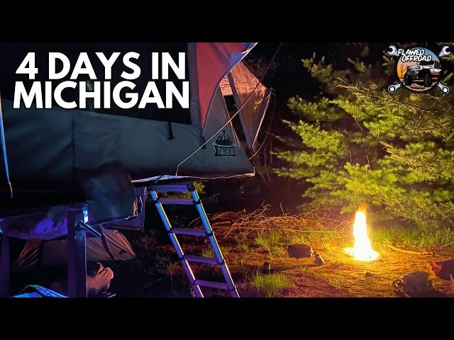 Exploring Michigan's Forests On The 4th Of July - Overlanding Adventure! (Part 1)