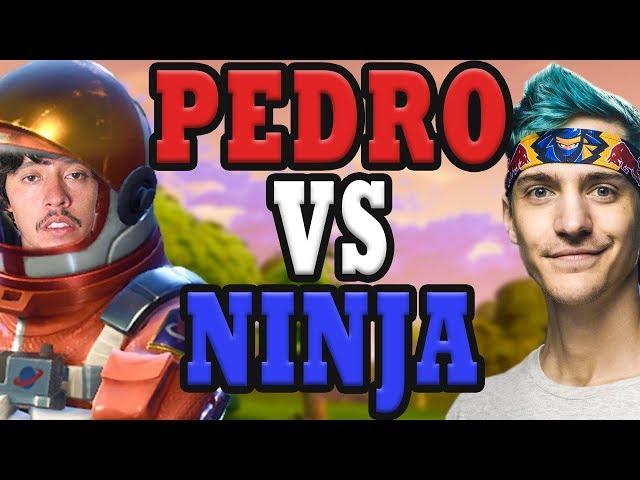 Pedro is Pro Streamer | Pedro Challenges Ninja in Fortnite Battle Royale