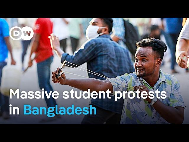 Bangladesh closes high schools and universities after massive student protests shake up government