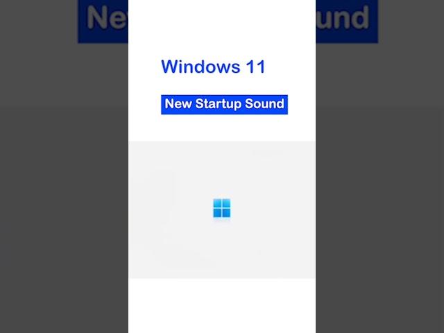 Windows 11 Startup Sound