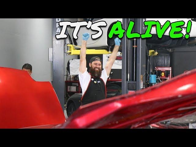 MICKEY'S MAZDA FD RX-7 FIRST START UP! ***NOT CLICKBAIT***