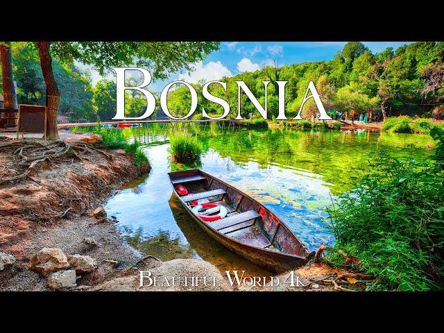 Bosnia 4K Nature Relaxation Film - Relaxing Piano Music - Natural Landscape