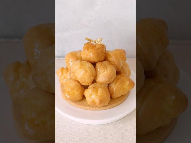 크로캉부슈 Croquembouche #christmas