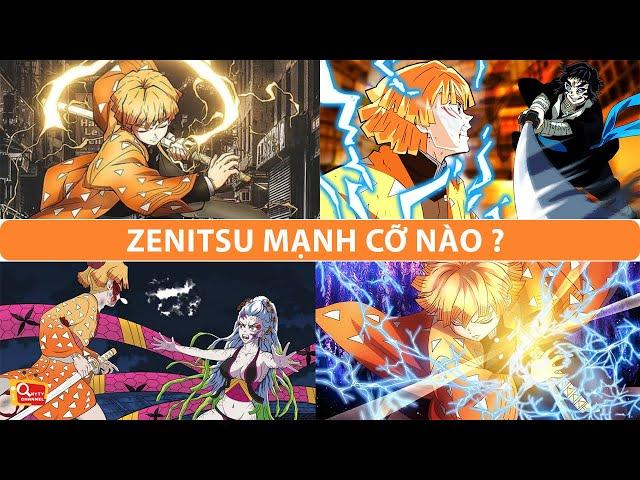 Review Anime  4 Lần Zenitsu chém bay đầu các con quỷ , zenitsu Mạnh Cỡ Nào