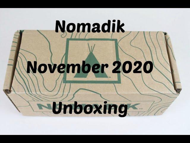 Nomadik November 2020 Subscription Box Unboxing + Coupon