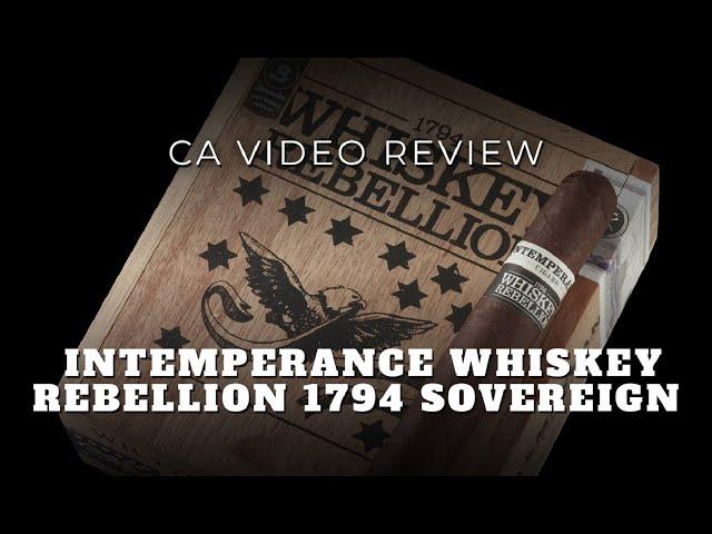 Intemperance WR 1794 Sovereign Cigar Review - Cigar Advisor Magazine