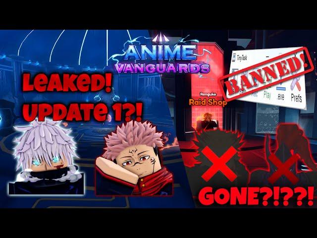 Macros Have Been BANNED! + Update 1 Leaks Anime Vanguards!