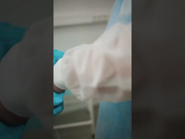 Подготовка нашего доктора - гинеколога - онколога - хирурга Оводенко Дмитрия Леонидовича к операции.