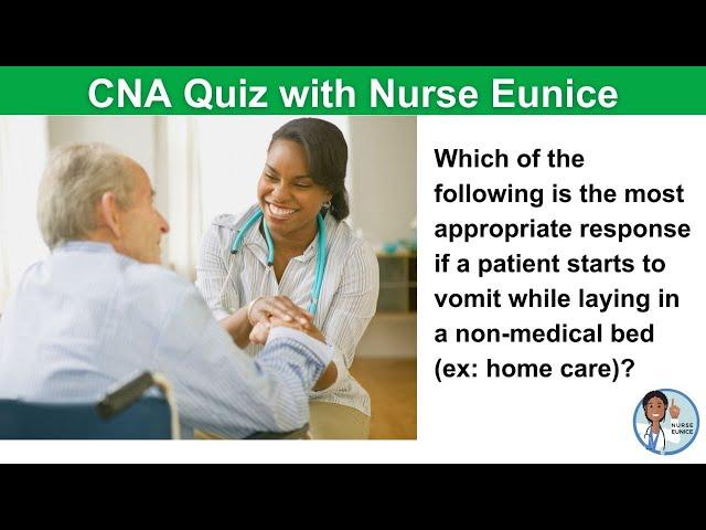 🩺 2024 CNA Practice Quiz with Nurse Eunice