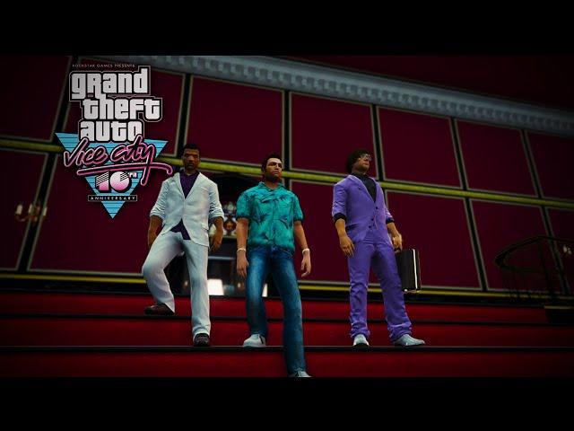 GTA Vice City Trailer Remake | GTA 5 (4k 60FPS) #GTATrilogy