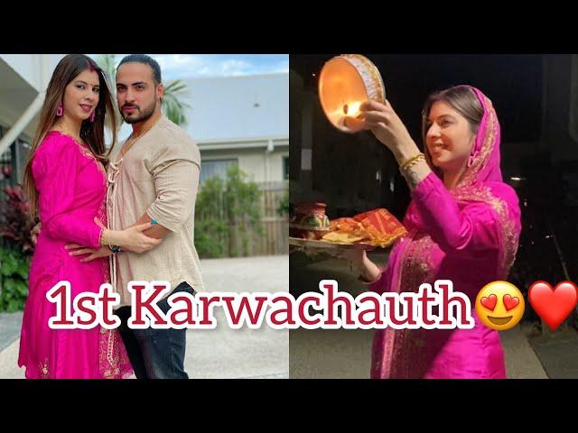 My First Karwachauth️ || Jais In Australia #13