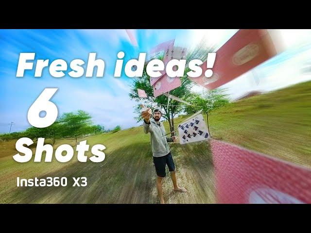 Insta360 X3 - 6 Out-of-the-box Shots (ft. Luke Edwin)