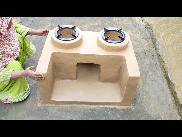 How to make Chulha at home । Kitchen design with Desi chulha। Smokeless Chulha #viral chulha #Viral