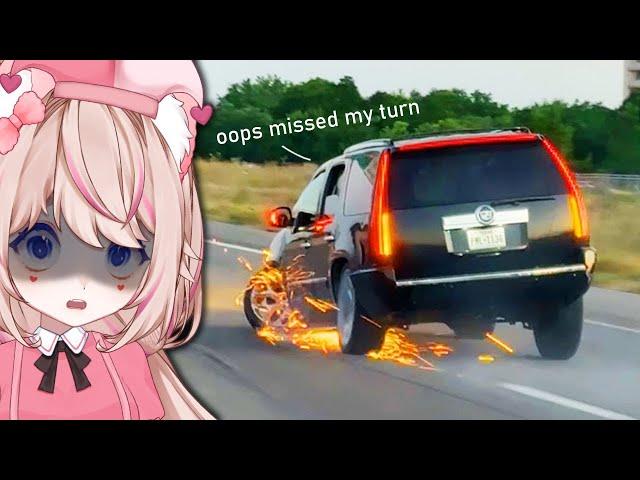 The world’s craziest drivers!! | VTuber Comfy Reacts to Daily Dose of Internet & UNUSUAL VIDEOS
