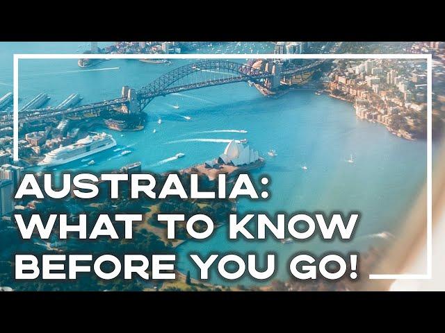 20 Things To Know BEFORE Coming To Australia  (Tips For Travelling East Coast Australia)