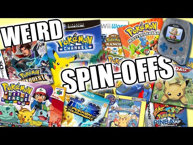 The WEIRD World of Pokemon Spin-off Games