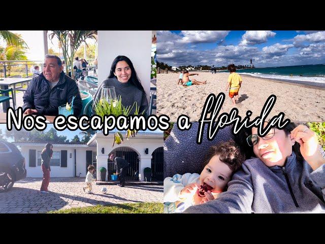 MY LIFE IN THE USA | We escaped to the beach ️ my grandfather's first time in Florida.